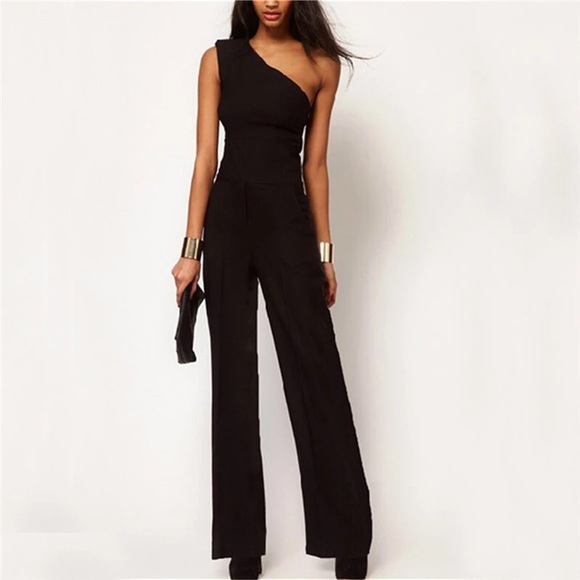 Queen Esther Etc Pants - COPY - New!!! Delicate Fine Summer Off Shoulder Jumpsuit